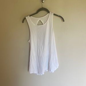 lululemon open back tank top
